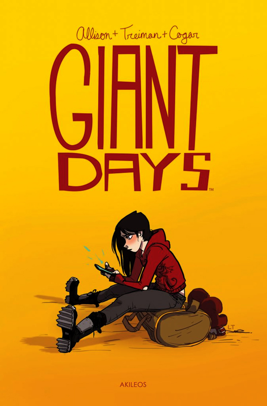  Giant Days T1, comics chez Akileos de Allison, Treiman, Cogar