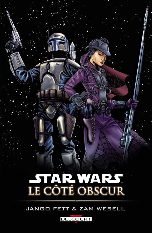  Star Wars - Le côté obscur T1 : Jango Fett & Zam Wesell (0), comics chez Delcourt de Marz, Fowler, Naifeh, Digital Chameleon, Stewart