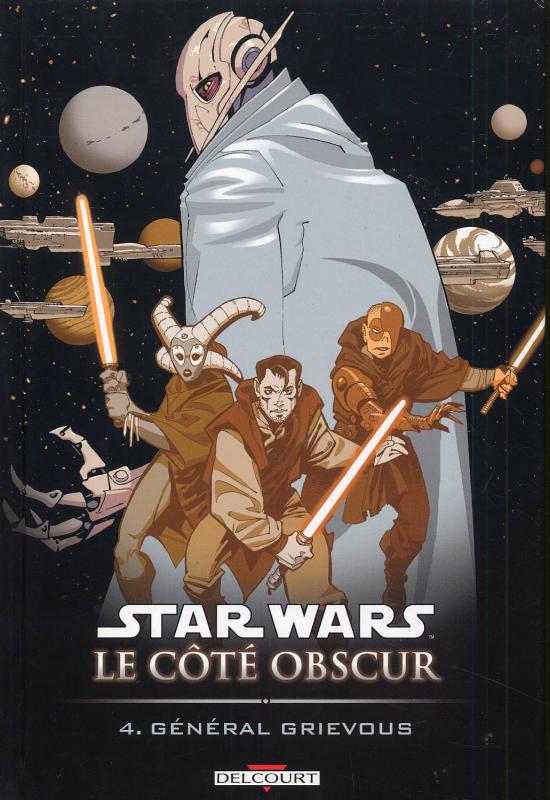  Star Wars - Le côté obscur T4 : Le Général Grievous (0), comics chez Delcourt de Dixon, Leonardi, Marangon