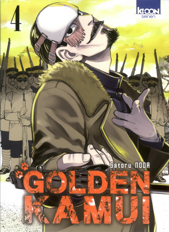  Golden Kamui T4, manga chez Ki-oon de Noda