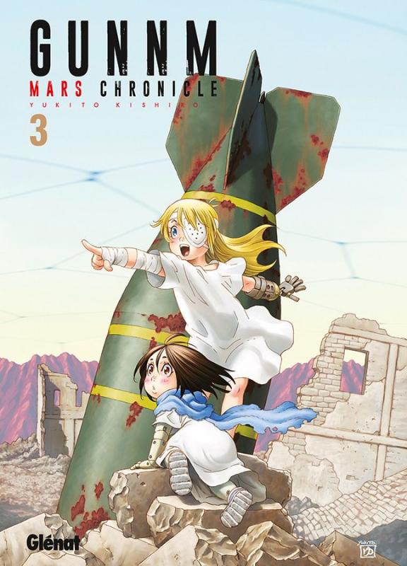  Gunnm Mars chronicle T3, manga chez Glénat de Kishiro