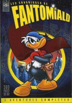 Les Chroniques de Fantomiald T1, comics chez Hachette Disney de Penna, Martina, Battista Carpi, Cavazzano, Scarpa, de Vita
