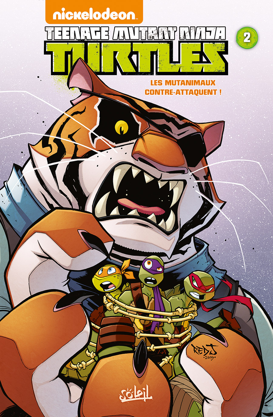  Teenage Mutant Ninja Turtles (Nickelodeon) T2 : Les mutanimaux contre-attaquent ! (0), comics chez Soleil de Dicicco, Manning, Rangel, Martin, Thomas, Breckel