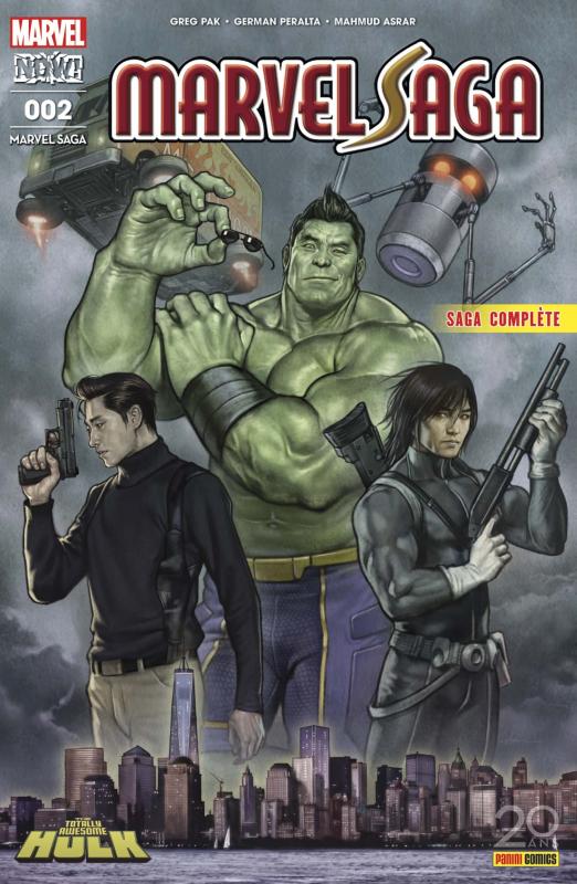  Marvel Saga (revue) (V4) T2 : Hulk : Pépins dans la Grosse Pomme (0), comics chez Panini Comics de Pak, Peralta, Ross, Asrar, Ramos, Almara, Woodard