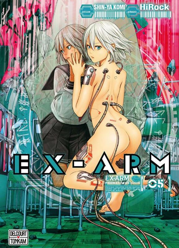  Ex-Arm T5, manga chez Delcourt Tonkam de Hirock, Komi