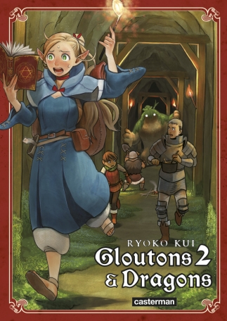  Gloutons & dragons T2, manga chez Casterman de Kui