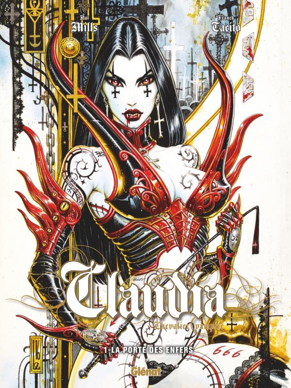  Claudia, Chevalier Vampire T1 : La porte des enfers (0), bd chez Glénat de Mills, Tacito, Ledroit