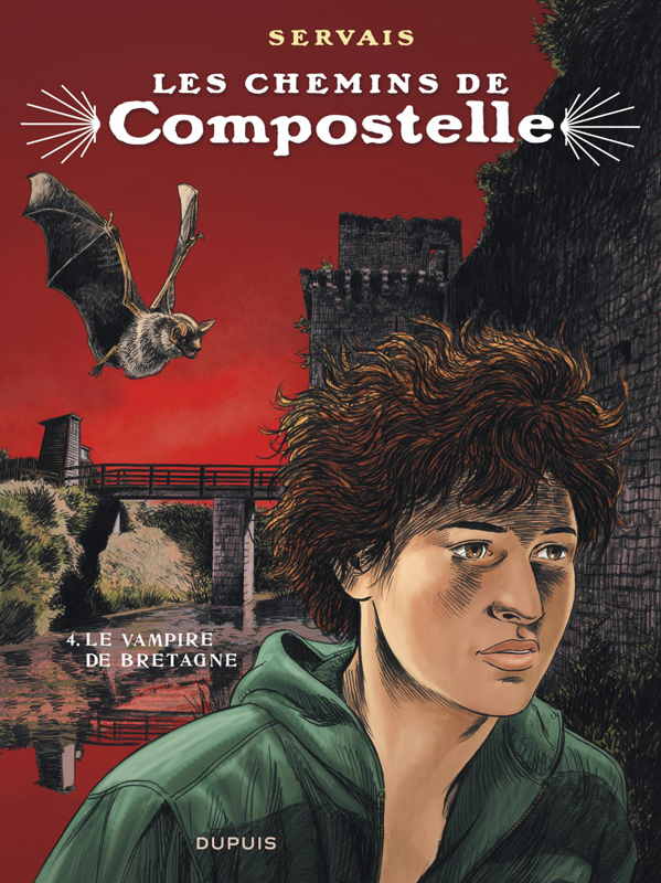 Les Chemins de Compostelle T4 : Le vampire de Bretagne (0), bd chez Dupuis de Servais, Raives