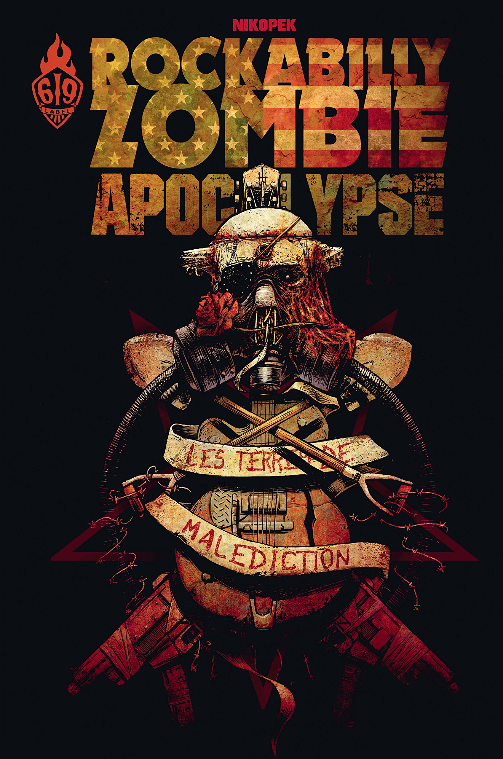  Rockabilly Zombie Apocalypse T1 : Les terres de malédiction (0), bd chez Ankama de Nikopek
