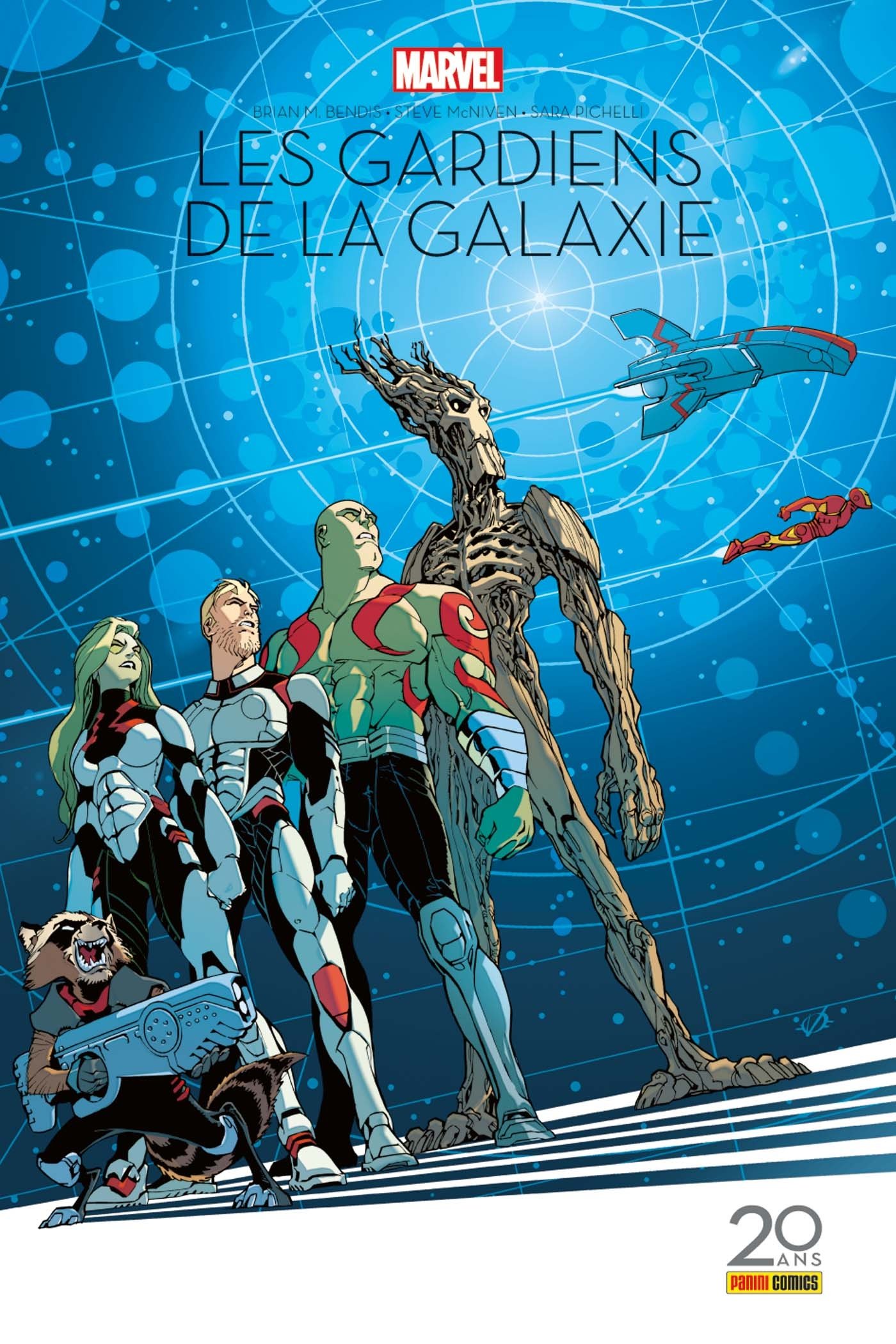 Les Gardiens de la Galaxie, comics chez Panini Comics de Bendis, Oeming, McNiven, Pichelli, Del Mundo, Doyle, Vatine