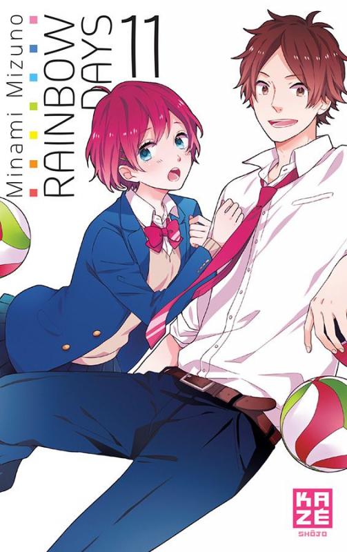  Rainbow days  T11, manga chez Kazé manga de Mizuno