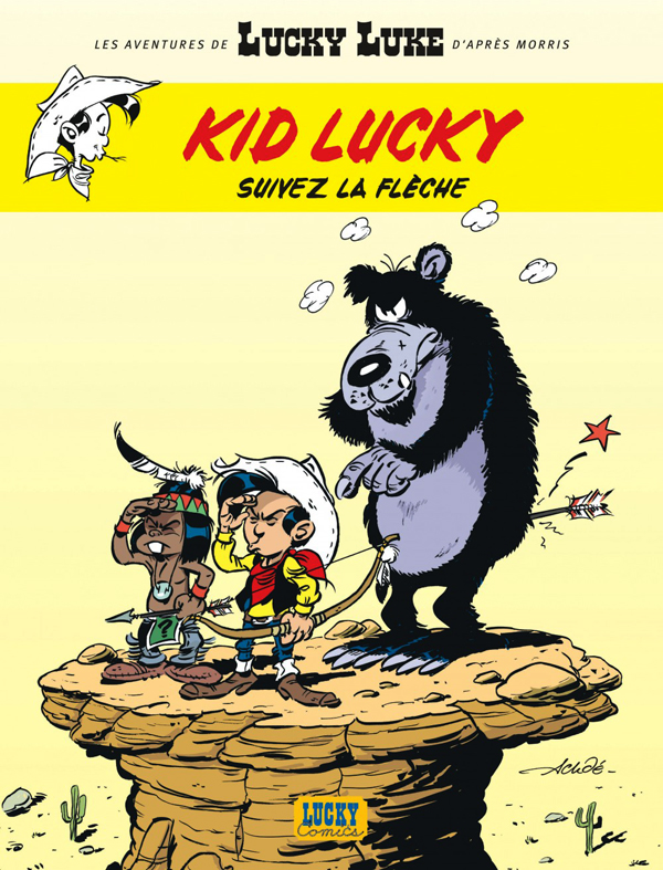  Kid Lucky T4 : Suivez la flèche (0), bd chez Lucky Comics de Achdé