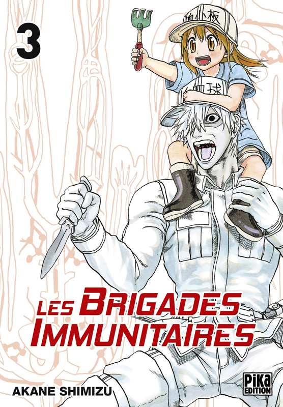 Les brigades immunitaires T3, manga chez Pika de Akane