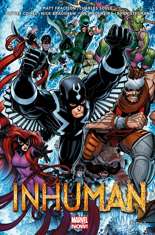  Inhuman T1 : Inhumanité (0), comics chez Panini Comics de Fraction, Soule, Coipel, Bradshaw, Stegman, Madureira, Yu, Weaver, Nauck