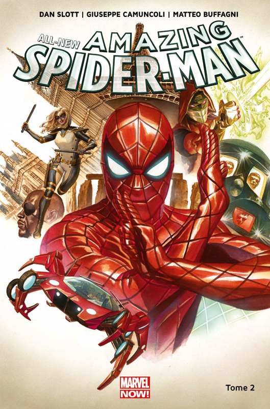  All-New Amazing Spider-Man T2 : Le royaume de l'ombre (0), comics chez Panini Comics de Slott, Camuncoli, Buffagni, Smith, Gracia, Ross