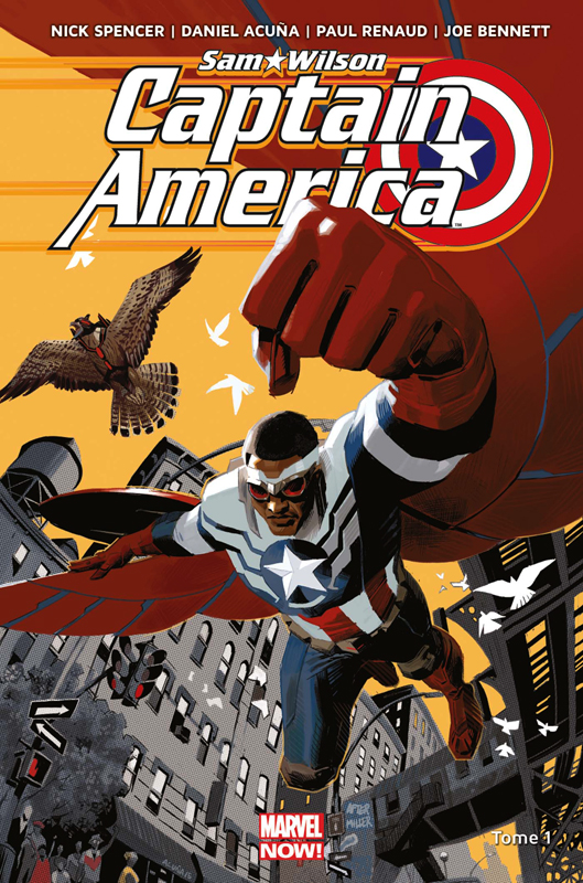  Captain America - Sam Wilson T1 : Pas mon Captain America (0), comics chez Panini Comics de Spencer, Renaud, Choi, Bennett, Acuña, Fajardo Jr