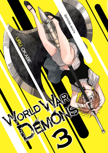  World war demons T3, manga chez Akata de Okabe