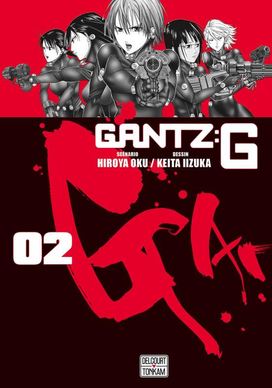  Gantz:G T2, manga chez Delcourt Tonkam de Oku, Iizuka