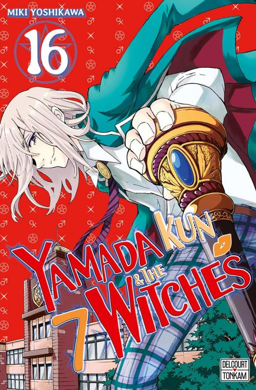  Yamada kun & the 7 witches T16, manga chez Delcourt Tonkam de Yoshikawa