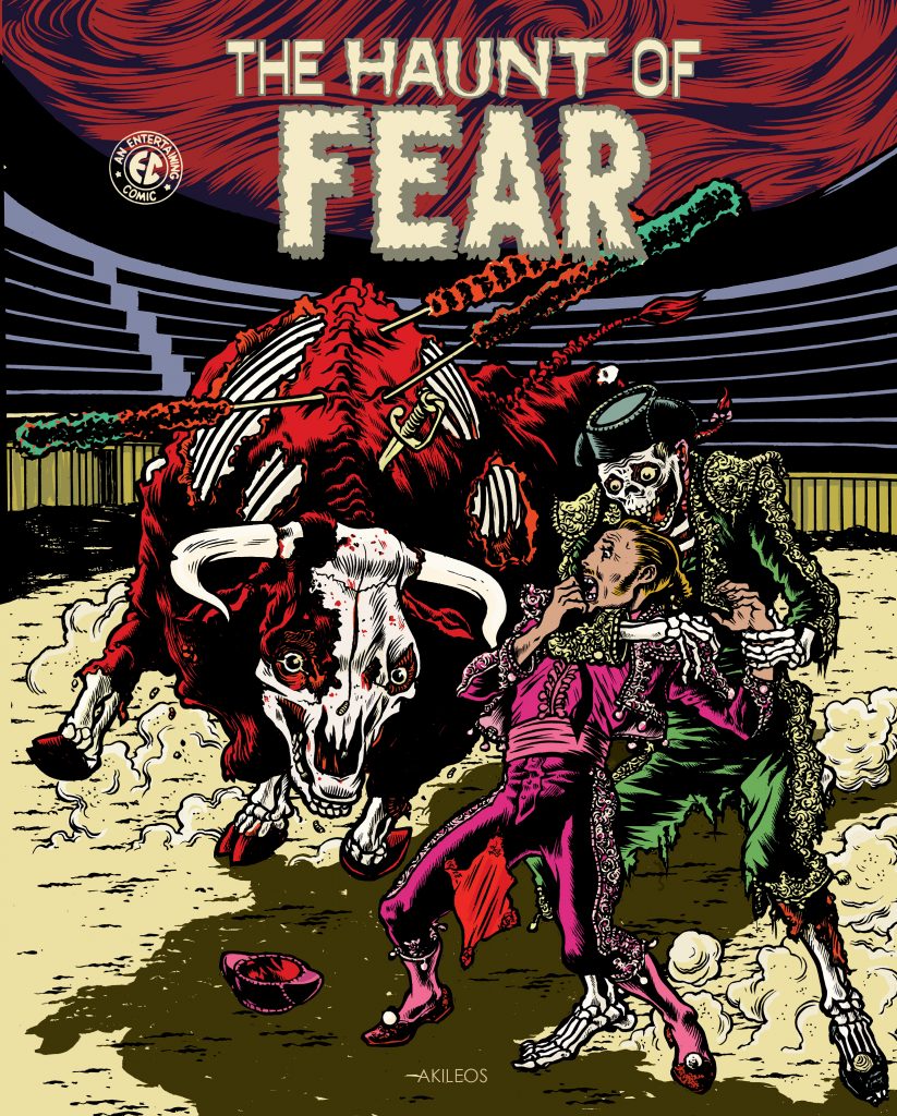 The Haunt of Fear T2, comics chez Akileos de Gaines, Feldstein, Roussos, Check, Kamen, Craig, Davis, Smalle, Orlando, Ingels, Mezzo