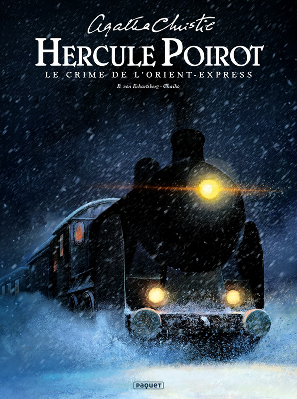  Hercule Poirot T1 : Le crime de l'Orient-Express (0), bd chez Paquet de Von Eckartsberg, Chaiko