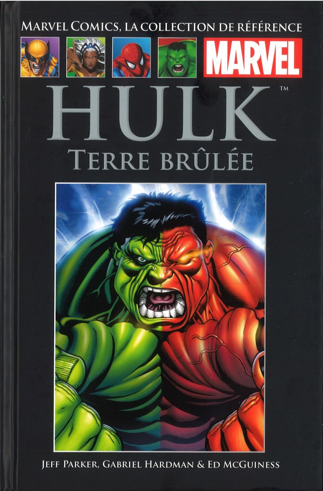  Marvel Comics, la collection de référence T68 : Hulk - Terre brûlée (0), comics chez Hachette de Parker, McGuinness, Hardman, Robinson, Breitweiser, Hollowell, Martin jr, Fabela