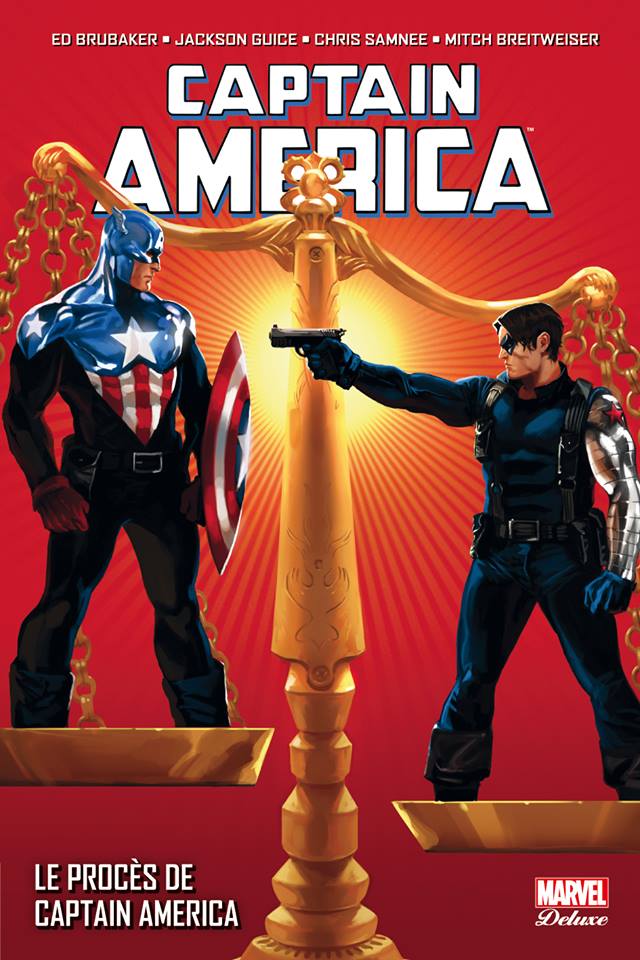  Captain America T9 : Le procès de Captain America (0), comics chez Panini Comics de Brubaker, Breitweiser, Guice, Deodato Jr, Acuña, Samnee, Gaudiano, Sotomayor, Beredo, Breitweiser, Martin jr, Djurdjevic