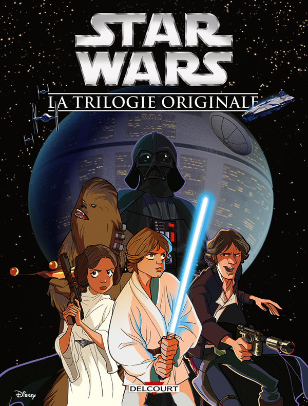 Star Wars - La trilogie originale, comics chez Delcourt de Ferrari, Turotti, Piana, Chimisso, Kawaï Creative Studios