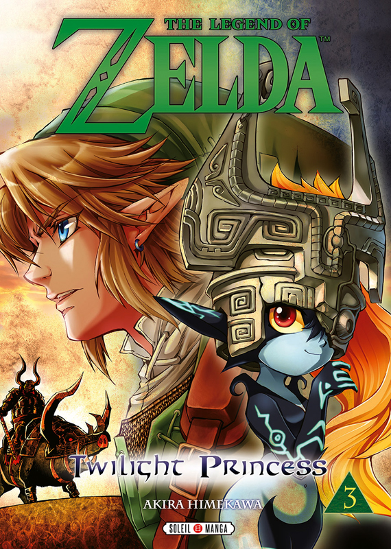  The legend of Zelda - Twilight princess T3, manga chez Soleil de Himekawa