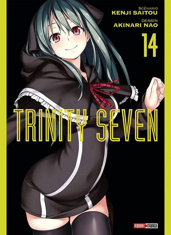  Trinity seven T14, manga chez Panini Comics de Nao, Saitô