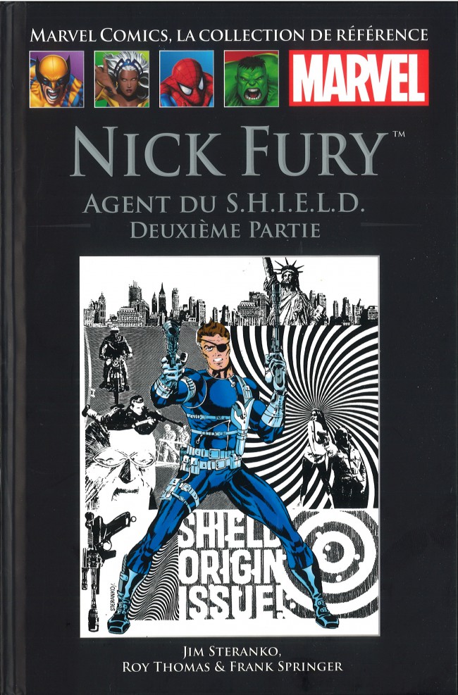  Marvel Comics, la collection de référence – Classic, T7 : Nick Fury Agent du S.H.I.E.L.D. - Deuxième partie (0), comics chez Hachette de Steranko, Thomas, Springer
