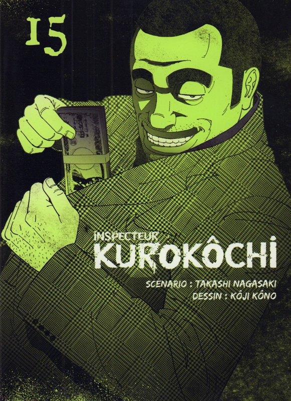  Inspecteur Kurokôchi T15, manga chez Komikku éditions de Nagasaki