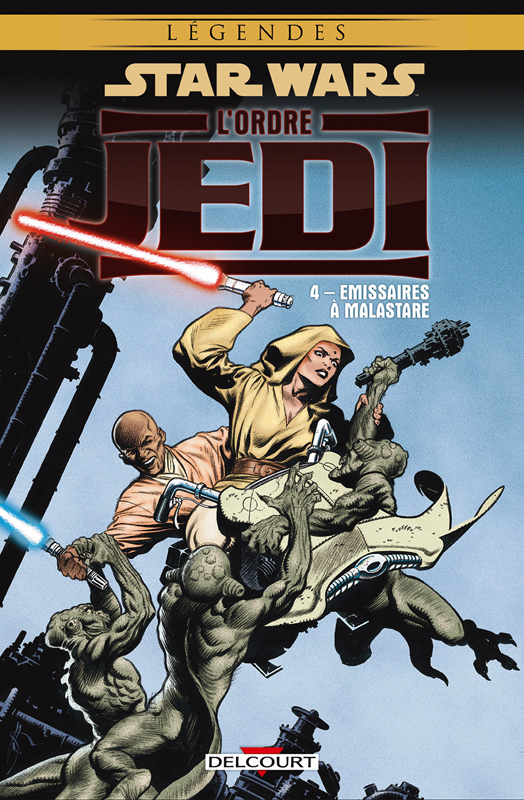  Star Wars - L'Ordre Jedi T4 : Émissaires à Malastare (0), comics chez Delcourt de Truman, Duursema, Raney, Nadeau, Jackson