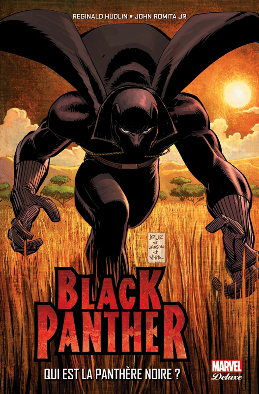  Black Panther T1 : Qui est la panthère noire ? (0), comics chez Panini Comics de Hudlin, Romita Jr, White, Janson