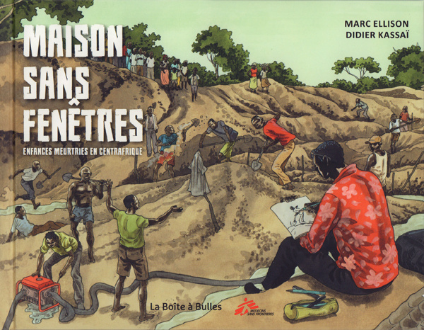 Une maison sans fenêtres : Enfances meurtries en Centrafrique (0), bd chez La boîte à bulles de Kassaï