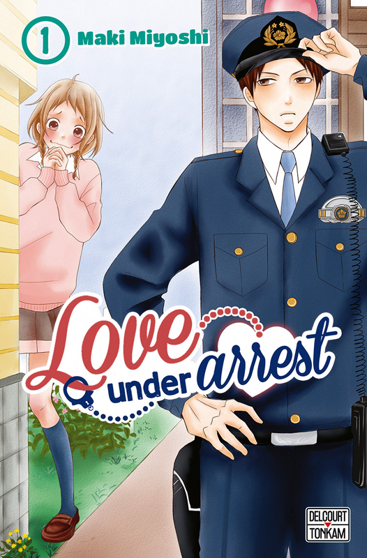  Love under arrest T1, manga chez Delcourt Tonkam de Miyoshi