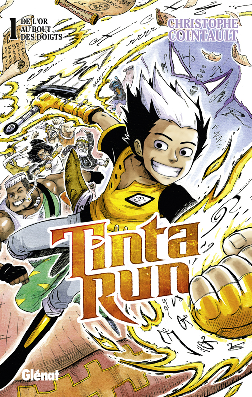  Tinta run T1 : De l’or au bout des doigts (0), manga chez Glénat de Cointault
