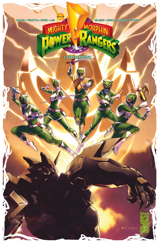  Power Rangers T3 : L'ère de Repulsa (0), comics chez Glénat de Higgins, Lam, Prasetya, Lafuente, Herms