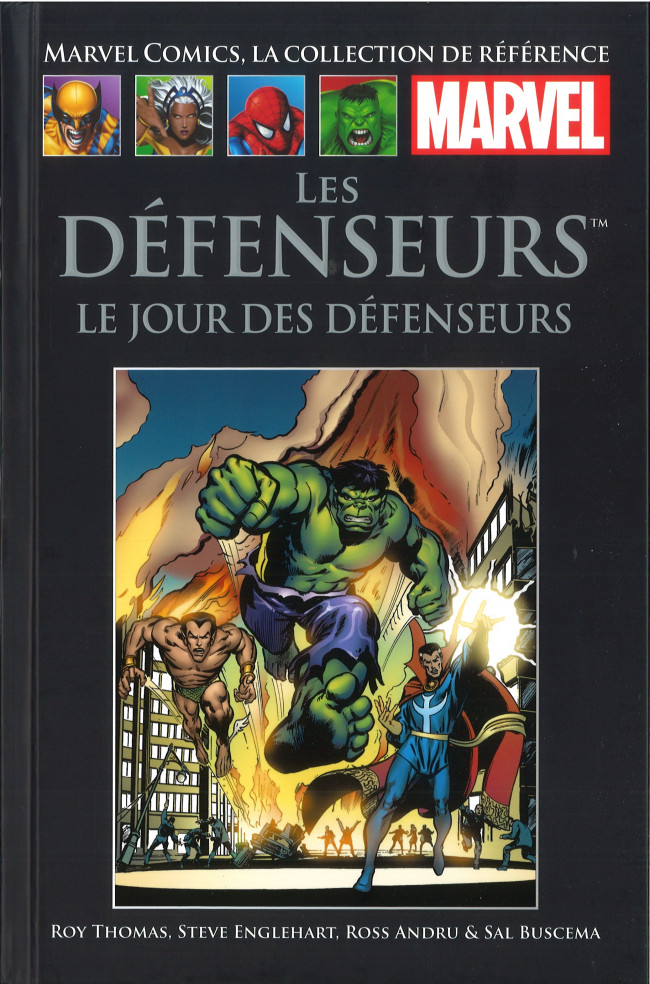  Marvel Comics, la collection de référence T20 : Les Défenseurs - Le jour des Défenseurs (0), comics chez Hachette de Englehart, Heck, Andru, Buscema