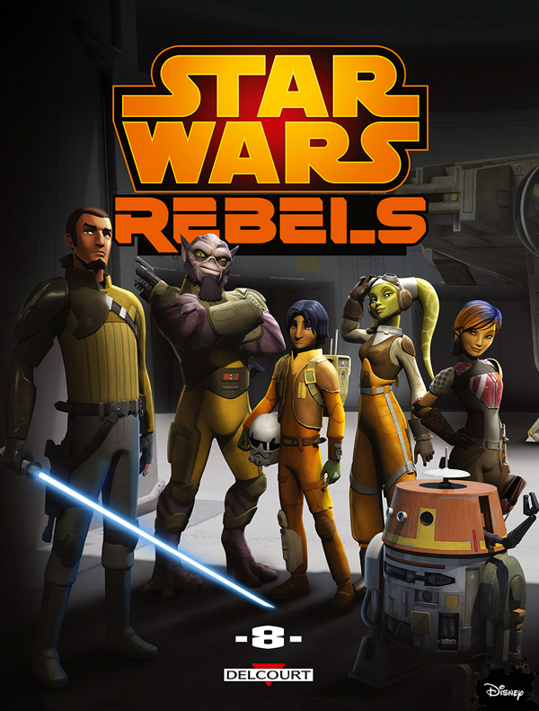  Star Wars Rebels T8, comics chez Delcourt de Fischer, Molesworth, Romling, Coleman