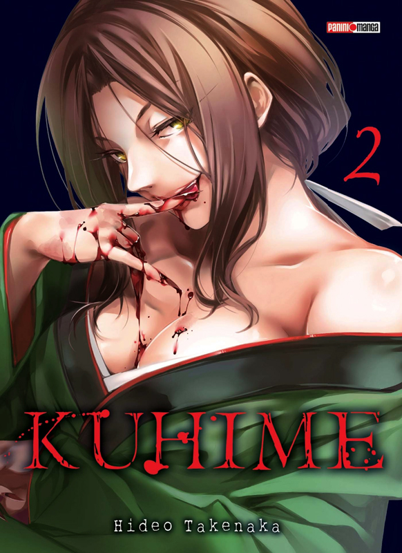  Kuhime T2, manga chez Panini Comics de Takenaka