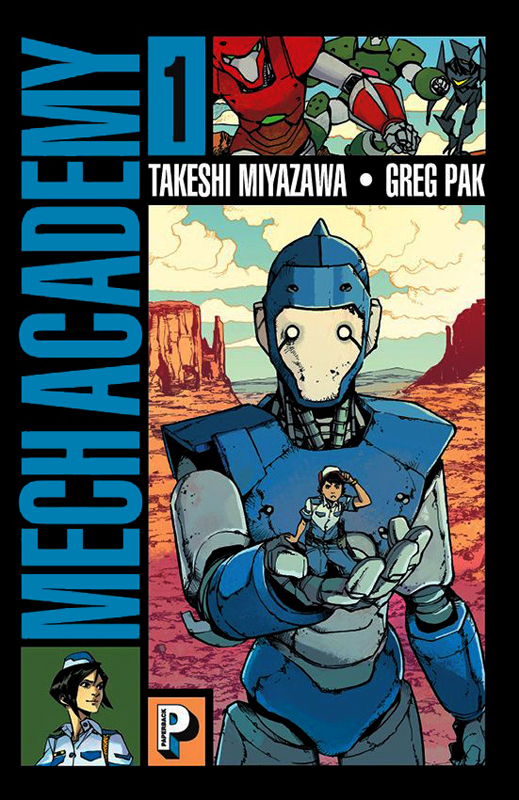  Mech academy T1, comics chez Casterman de Pak, Miyazawa, Farrell