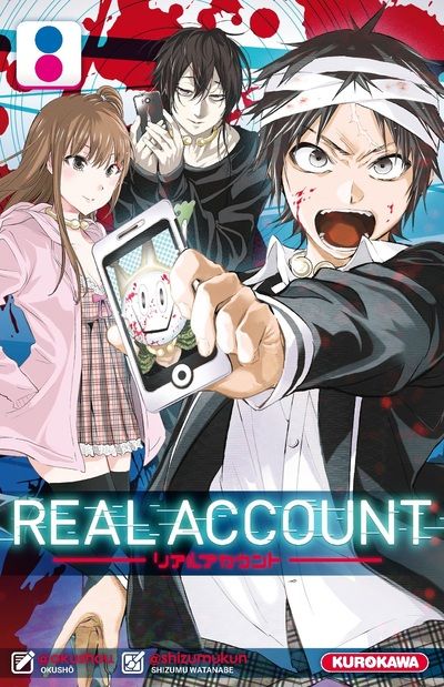  Real account T8, manga chez Kurokawa de Okushou, Shizumukun