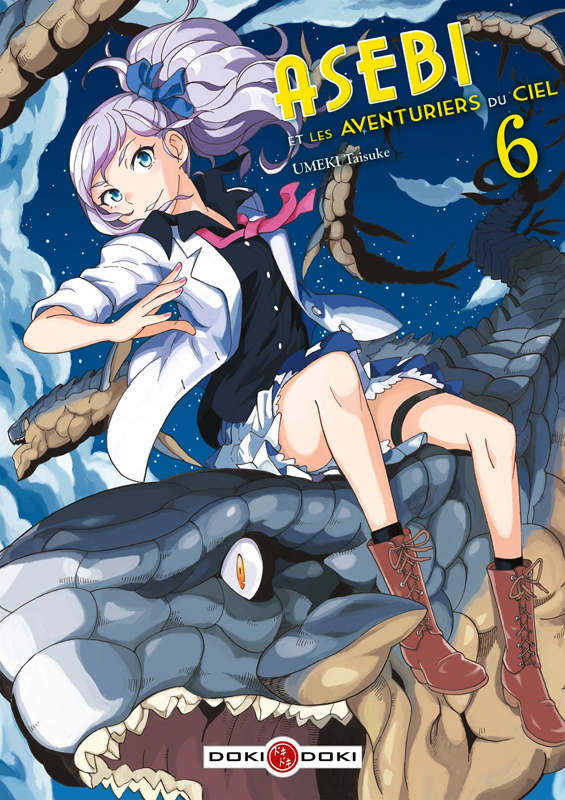  Asebi et les aventuriers du ciel  T6, manga chez Bamboo de Umeki