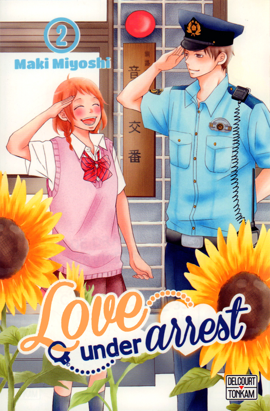  Love under arrest T2, manga chez Delcourt Tonkam de Miyoshi