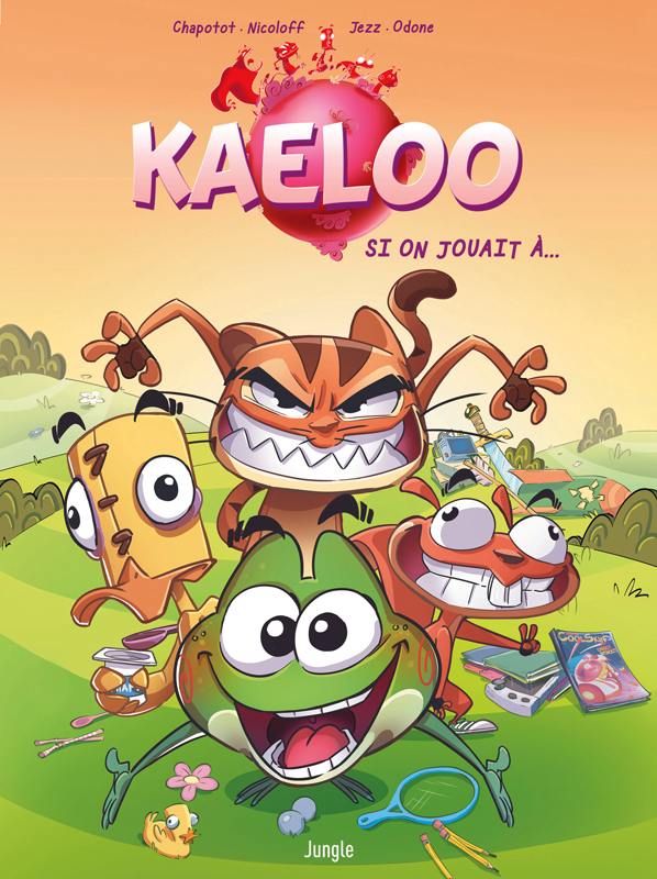  Kaeloo T1 : Si on jouait à... (0), bd chez Jungle de Nicoloff, Chapotot, Jezz, Odone
