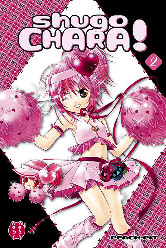  Shugo chara – Edition double, T2, manga chez Nobi Nobi! de Peach-Pit