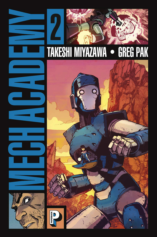  Mech academy T2, comics chez Casterman de Pak, Miyazawa, Farrell