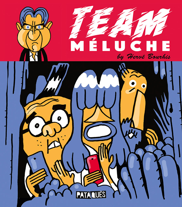 Team Méluche, bd chez Delcourt de Bourhis