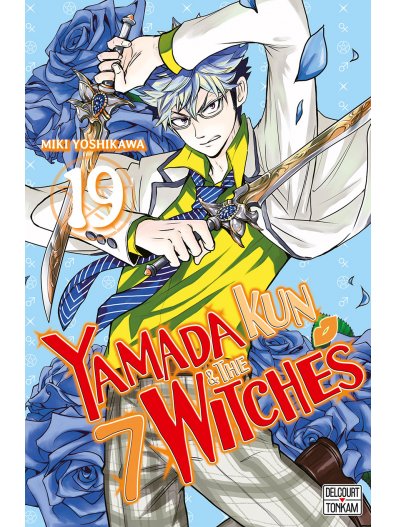  Yamada kun & the 7 witches T19, manga chez Delcourt Tonkam de Yoshikawa